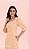 Vestido em Tricoline Bordada Maiara Pessego Aline - Cerkunvis - Imagem 2