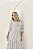Vestido em Crepe Estampa de Poá Sorento Branco - Valentina Sirrah - Imagem 3