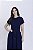 Vestido Malu Confeccionado em Malha Denim Azul Escuro - Hapuk - Imagem 2