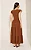 Vestido Longo na Malha Comfy Brenda Marrom - Tata Martello - Imagem 4