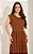 Vestido Longo na Malha Comfy Brenda Marrom - Tata Martello - Imagem 2
