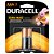 PILHA ALCALINA AAA KIT C/2 DURACELL - Imagem 1