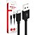 CABO DADOS TIPO C 1M CB-C10BK PRETO - C3TECH - P - Imagem 1