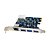 PLACA PCI EXPRESS 3 USB 3.0 E RJ45 - Imagem 1