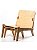 Cadeira Netuno com Banquinho Inclinado Galles - Imagem 2