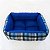 Cama Caminha Pet Cachorro ou Gato 50x40 Azul - Imagem 3