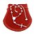 Pulseira Terço Unissex 18/23cm 4mm Folheada Prata PL447 - Imagem 1