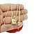 Corrente Masculina 50cm 1mm Relicário Folheado Ouro CR149 - Imagem 6