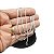 Corrente Masculina 50cm 1mm Largura Folheada Prata Cr188 - Imagem 3