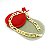 Pulseira Masculina 18cm 1cm Largura Folheada Ouro 18K PL145 - Imagem 3