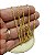 Corrente Masculina 60cm 2mm Largura Folheada Ouro 18k CR521 - Imagem 3