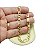 Pulseira Masculina 20cm 7mm Largura Folheada Ouro 18k PL180 - Imagem 7