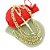 Corrente Masculina 80cm 4mm + Cruz Folheada Ouro 18K CR626 - Imagem 6
