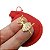 Pingente Bailarina 30mm Zirconia Folheado Ouro 18k Pi229 - Imagem 6