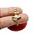 Pingente Bailarina 30mm Zirconia Folheado Ouro 18k Pi230 - Imagem 3