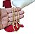 Corrente Masculina 60cm 4mm Largura Folheado Ouro 18k CR810 - Imagem 6