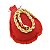 Pulseira Masculina 20cm 5mm Largura Folheada Ouro 18K PL174 - Imagem 1