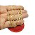 Corrente Masculina 50cm 2mm Largura Folheada Ouro 18k CR368 - Imagem 3