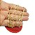 Corrente Masculina 70cm 2mm Largura Folheada Ouro 18k CR369 - Imagem 6