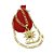 Corrente Masculina 53cm 6mm + Sol Folheada Ouro 18k CR460 - Imagem 4