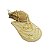 Corrente Masculina 80cm 3mm Pulseira Folheada Ouro 18K CR681 - Imagem 4