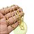 Corrente Masculina 80cm 3mm Pulseira Folheada Ouro 18K CR681 - Imagem 6