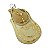 Corrente Masculina 80cm 3mm Cruz 35mm Folheado Ouro CR681 - Imagem 5
