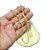 Corrente Masculina 80cm 3mm Cruz 35mm Folheado Ouro CR681 - Imagem 6