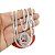 Corrente Masculina 80cm 4mm Arvore Vida Banhada Prata CR293 - Imagem 2