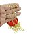 Corrente Masculina 50cm 1mm (Kit-6) Folheada Ouro 18k CR493 - Imagem 3