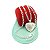 Corrente Feminina 50cm 4mm + Relicário Folheada Prata CR535 - Imagem 1