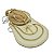 Corrente Masculina 70cm 3mm Cruz Folheada Ouro 18k CR803 - Imagem 4