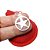 Pingente Estrela 5 Pontas 25mm Folheado Prata Pi218 - Imagem 5