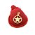 Pingente Estrela 5 Pontas 25mm Folheada Ouro 18k Pi219 - Imagem 1