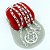 Corrente Masculina 60cm 4mm Estrela 27mm Banhada Prata CR824 - Imagem 3