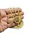 Corrente Masculina 60cm 4mm Arvore Folheado Ouro 18k CR804 - Imagem 6