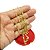 Corrente Masculina 60cm 4mm Largura Folheado Ouro 18k CR805 - Imagem 5