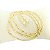 Corrente Masculina 80cm 4mm Largura Folheado Ouro 18k CR805 - Imagem 4