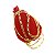 Corrente Masculina 80cm 4mm Largura Folheado Ouro 18k CR805 - Imagem 8