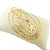 Corrente Masculina 80cm 4mm Estrela Folheado Ouro 18k CR806 - Imagem 1
