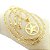 Corrente Masculina 80cm 4mm Estrela Folheado Ouro 18k CR806 - Imagem 8