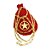 Corrente Masculina 80cm 4mm Estrela Folheado Ouro 18k CR806 - Imagem 7