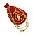 Corrente Masculina 80cm 4mm Estrela Folheado Ouro 18k CR806 - Imagem 9