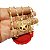 Corrente Masculina 80cm 4mm Estrela Folheado Ouro 18k CR806 - Imagem 3