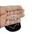 Corrente Feminina 50cm 0.8mm 2 Meninas Folheada Prata CR828 - Imagem 3
