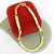 Pulseira Feminina 20/23cm 4mm Banhada Ouro 18K PL236 - Imagem 1