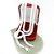 Corrente Masculina 70cm 6mm Largura Folheada Prata CR417 - Imagem 1