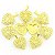 Pingente Relicário 2cm Kit 30 Peças Folheado Ouro Pi140 - Imagem 1