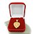Pingente Coração Aromatizado 2cm Folheado Ouro 18k Pi221 - Imagem 6