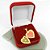 Pingente Coração Aromatizado 2cm Folheado Ouro 18k Pi221 - Imagem 3